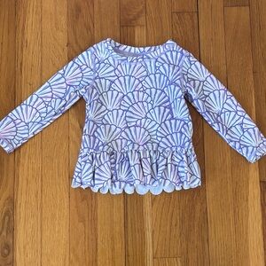 RuffleButts Girls Swim Top 18-24 months